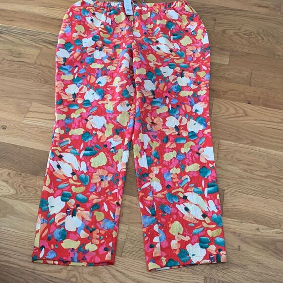 BCBGeneration Women's High Waisted Tie Front Pant with Pockets size large nwt - Picture 2 of 6